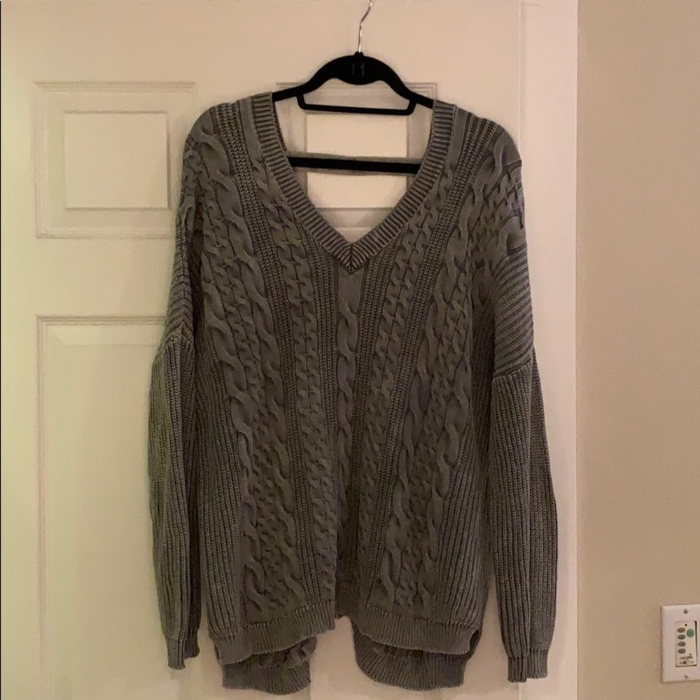 Native Chic Grey Sweater